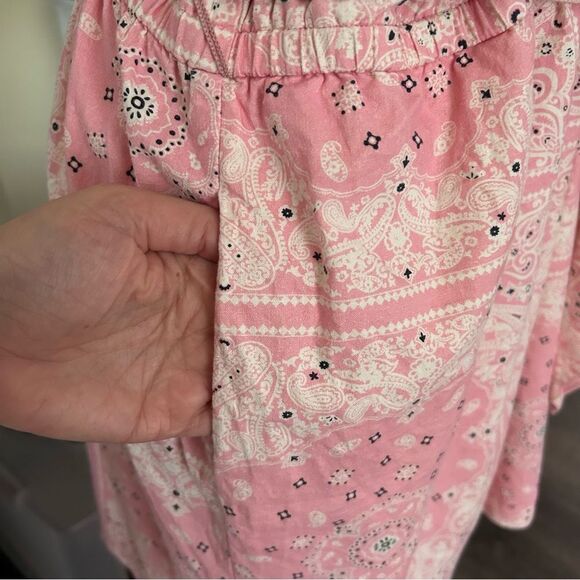 Lane Bryant Pink Safari Paisley Romper - Size 14 - Picture 8 of 10